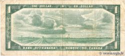 1 Dollar CANADA  1954 P.066b VG