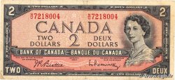 2 Dollars CANADá
  1954 P.076b RC