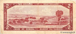 2 Dollars CANADá
  1954 P.076b RC