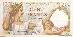 100 Francs SULLY FRANCE  1939 F.26.08 TB+