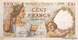 100 Francs SULLY FRANCIA  1939 F.26.19 BC