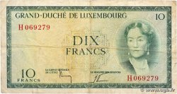 10 Francs LUXEMBOURG  1954 P.48a