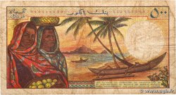 500 Francs COMOROS  1986 P.10a G