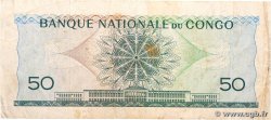 50 Francs CONGO, DEMOCRATIQUE REPUBLIC  1962 P.005a F