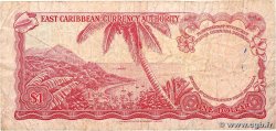 1 Dollar EAST CARIBBEAN STATES  1965 P.13o VG