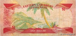 1 Dollar EAST CARIBBEAN STATES  1985 P.17v fS