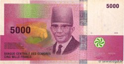 5000 Francs COMOROS  2006 P.18a F