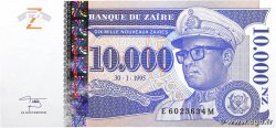 10000 Nouveaux Zaïres ZAIRE  1995 P.71 UNC