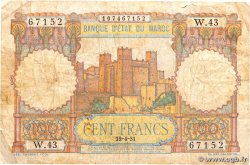 100 Francs MAROC  1951 P.45 B+