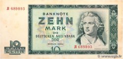 10 Mark GERMAN DEMOCRATIC REPUBLIC  1964 P.23a VF+