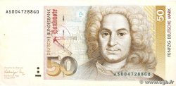 50 Deutsche Mark GERMAN FEDERAL REPUBLIC  1991 P.40b MBC