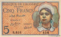 5 Francs ALGÉRIE  1944 P.094b