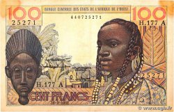 100 Francs ESTADOS DEL OESTE AFRICANO  1961 P.101Ac