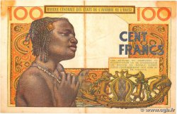 100 Francs WEST AFRICAN STATES  1961 P.101Ac VF