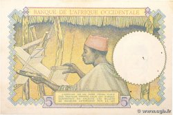 5 Francs FRENCH WEST AFRICA (1895-1958)  1937 P.21 XF