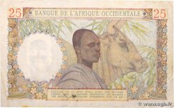 25 Francs FRENCH WEST AFRICA (1895-1958)  1948 P.38 VF-