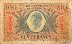 100 Francs Marianne Type anglais GUADELOUPE  1944 P.29a