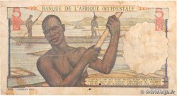 5 Francs FRENCH WEST AFRICA  1951 P.36 F