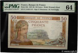 50 Francs CÉRÈS modifié FRANCE  1939 F.18.34