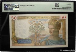 50 Francs CÉRÈS modifié FRANCE  1939 F.18.34 UNC-