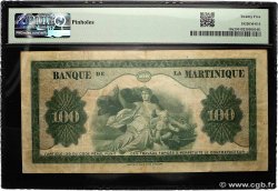 100 Francs MARTINIQUE  1943 P.19a SS