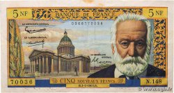 5 Nouveaux Francs VICTOR HUGO FRANCIA  1965 F.56.19