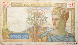 50 Francs CÉRÈS modifié FRANCE  1938 F.18.12 F