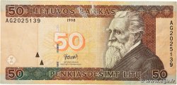 50 Litu LITUANIA  1998 P.61