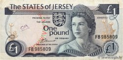 1 Pound ISLA DE JERSEY  1976 P.11a