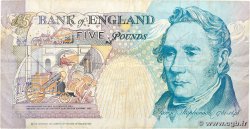 5 Pounds ANGLETERRE  1990 P.382Ab TB