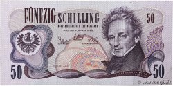 50 Schilling AUSTRIA  1970 P.143a