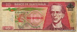 10 Quetzales GUATEMALA  1987 P.068