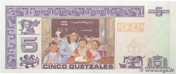 5 Quetzales GUATEMALA  2006 P.106b XF+