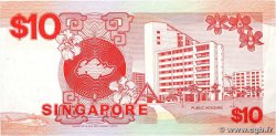 10 Dollars SINGAPUR  1988 P.20 MBC+