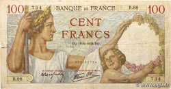 100 Francs SULLY FRANCIA  1939 F.26.01