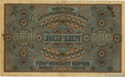 500 Rupien Deutsch Ostafrikanische Bank  1912 P.05 BC+