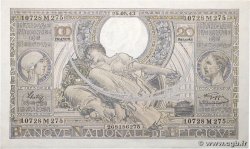 100 Francs - 20 Belgas BÉLGICA  1943 P.107