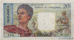 20 Francs NOUVELLE CALÉDONIE  1963 P.50c S