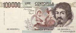 100000 Lires ITALY  1983 P.110a XF