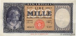 1000 Lire ITALY  1949 P.088b