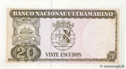 20 Escudos TIMOR  1967 P.26a FDC