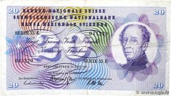 20 Francs SUISSE  1967 P.46o