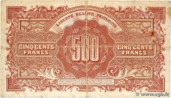 500 Francs MARIANNE fabrication anglaise FRANCE  1945 VF.11.01 VG