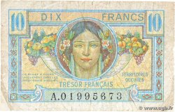 10 Francs TRÉSOR FRANÇAIS FRANKREICH  1947 VF.30.01 fS