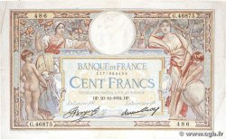 100 Francs LUC OLIVIER MERSON grands cartouches FRANCE  1934 F.24.13 F+