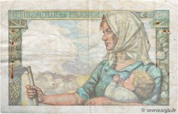 10 Francs MINEUR FRANCE  1941 F.08.01 F