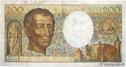 200 Francs MONTESQUIEU FRANKREICH  1987 F.70.07 fSS