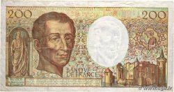 200 Francs MONTESQUIEU FRANCE  1992 F.70.12b TB