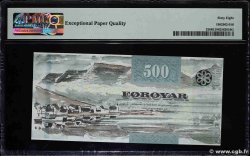 500 Kronur ISOLE FAROER  2011 P.32 FDC