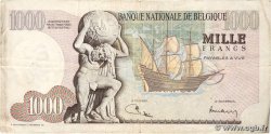 1000 Francs BELGIUM  1973 P.136b F